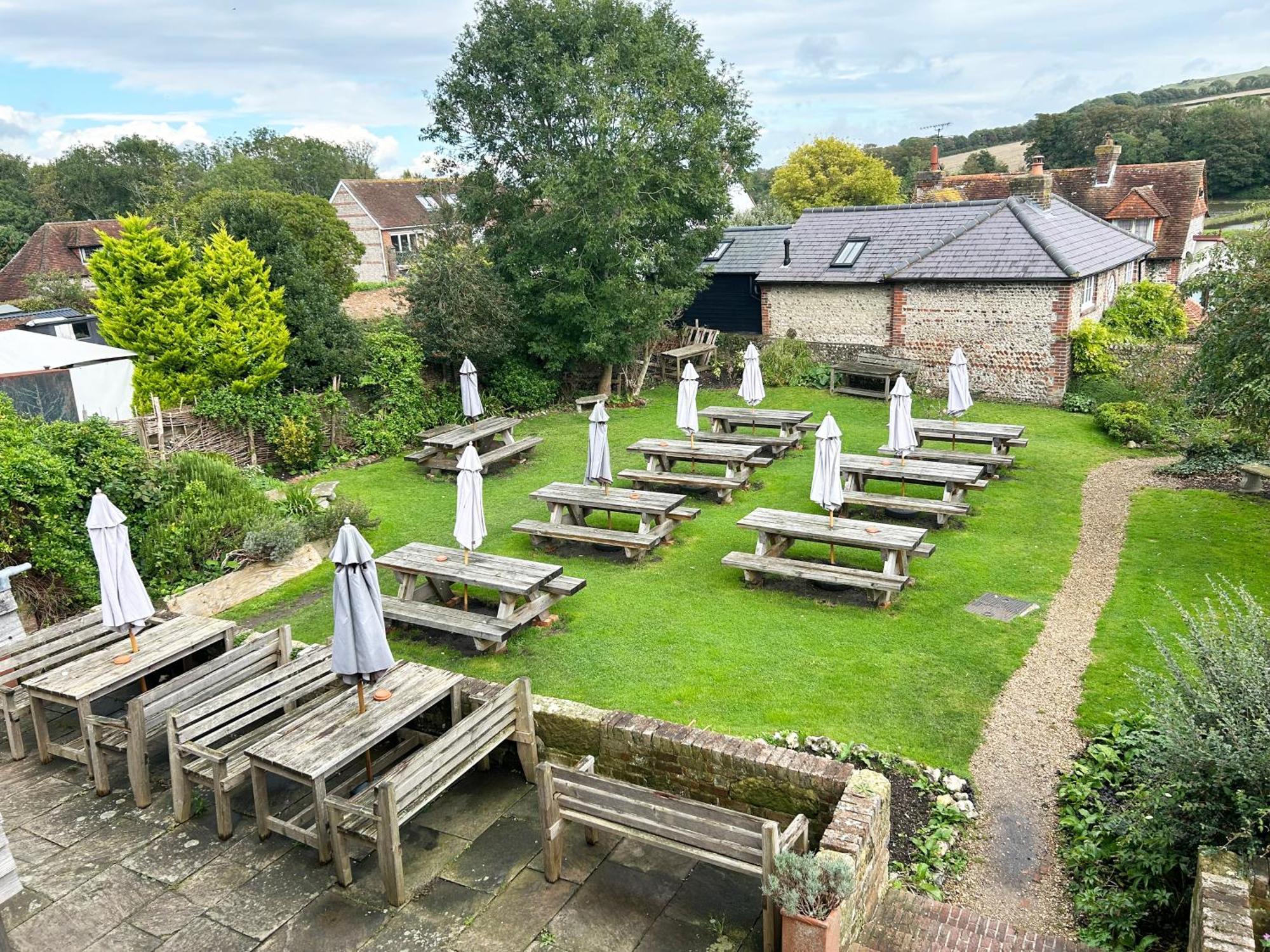 The George Inn Alfriston Exterior foto